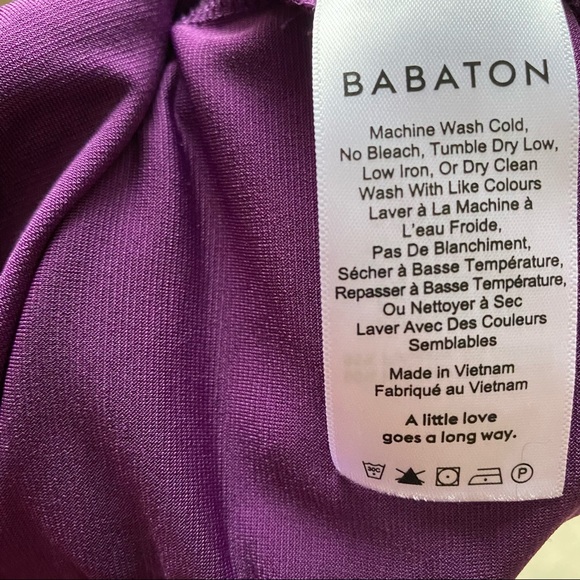 Aritzia Babaton Tie Front Keyhole Blouse - Picture 4 of 4